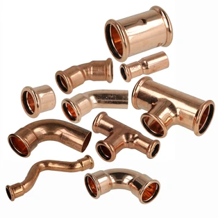 Kupfer-Pressfittings M-Kontur