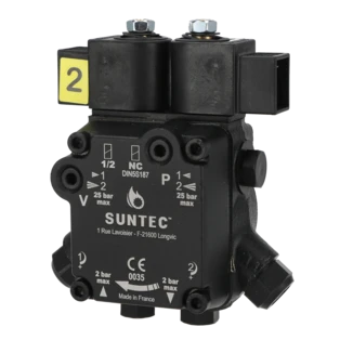 Oil burner service pump ATUV45L9860 2-speed left rotation