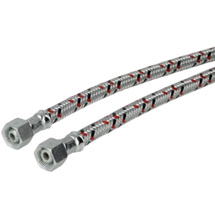 &Ouml;lschlauch Universal 3/8" x 3/8" &Uuml;berwurfmutter 1500 mm