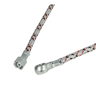 &Ouml;lschlauch 1/8" Ring x 3/8" &Uuml;berwurfmutter 1200 mm