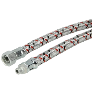 &Ouml;lschlauch 1/8" AG x 3/8" &Uuml;berwurfmutter x 1000 mm