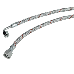 &Ouml;lschlauch M12 x 1,5 Rohrbogen x 3/8" &Uuml;berwurfmutter 1000 mm