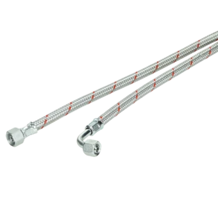 &Ouml;lschlauch SR 8 L 78&deg; Rohrbogen x 3/8" &Uuml;berwurfmutter 1000 mm