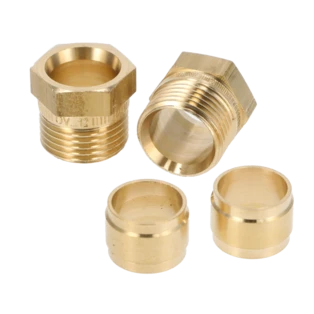 Anschlu&szlig;satz Heiz&ouml;lfilter, Oventrop, 3/8" x 12 mm