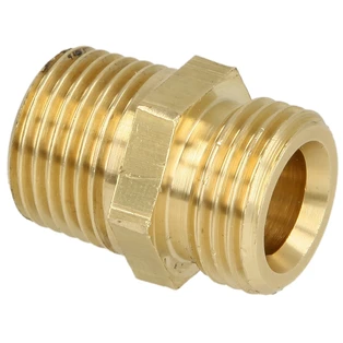 Nipple 3/8" x 3/8" one end inner cone