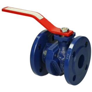 Ball valve in flange design for gas DN65