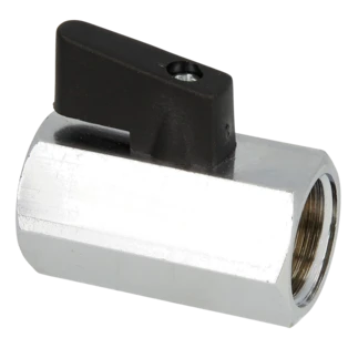 Mini hex ball valve 3/8" IT/IT