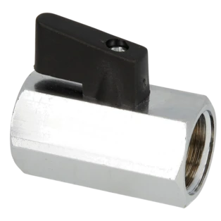 Mini hex ball valve 1/2" IT/IT