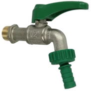 Hose bibcock with mobile hose connection 1/2"