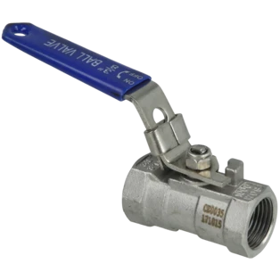 Kugelhahn 3/8" IG/IG 1-teilig Edelstahl reduziert