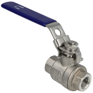 Kugelhahn 1/4" IG/IG Edelstahl