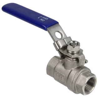 Kugelhahn 3/8" IG/IG Edelstahl