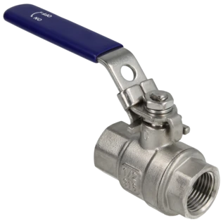 Kugelhahn 1/2" IG/IG Edelstahl