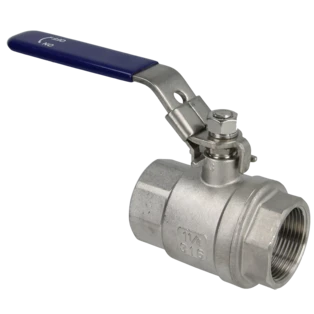 Kugelhahn 1 1/4" IG/IG Edelstahl