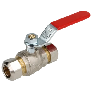 Kugelhahn mit Klemmringverschraubung 15 mm