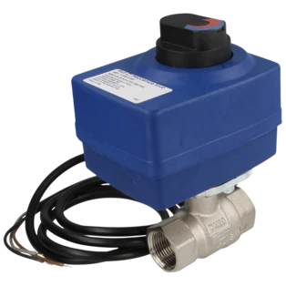 Motor-Kugelhahn elektrisch gesteuert 3/4" IG