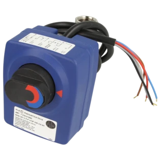 Motor-Kugelhahn mit Hilfsrelais 1/2" IG