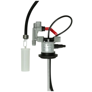 Dispositivo di prelievo da serbatoio 3 batteria con flangia a disco