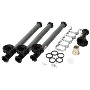 Filling pipe 4-row battery for Trio-tanks, centre distance 780 mm