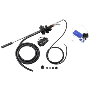 Entnahmeleitung mit Grenzwertgeber Werit Einzeltanks