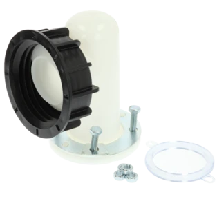 Angle filling pipe complete with nozzle for battery tank 800 - 3,000 litres