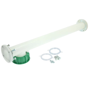 Tubo di riempimento a T completo con ugello per serbatoi installati in linea