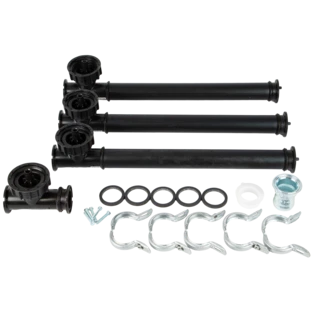 Filling line 4-row battery for plastic tanks 1,000-2,000 l