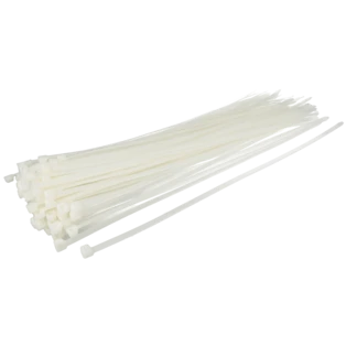 Kabelbinder transparent 7,8 x 450 mm schwer entflammbar