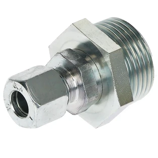 Attacco maschio con premistoppa 1"x10 mm 16 bar