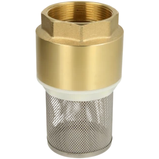 Vanne de pied 3/8", 10 bars, avec panier d'aspiration