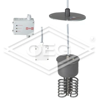 Chauffe-citerne 3 kW avec filetage et indicateur