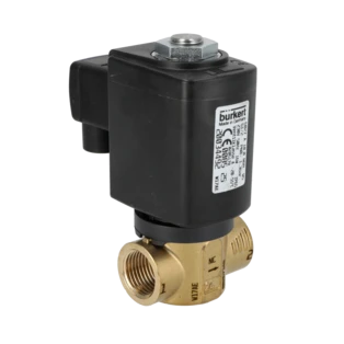 Electrovanne gaz 1/2'' DN12 avec support