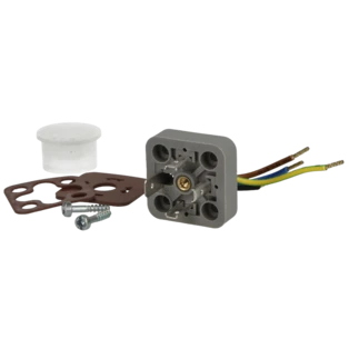 Vervangende apparaatstekker 3-polig en aarding