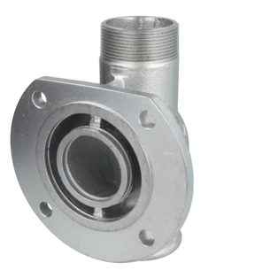 Anschlussst&uuml;ck f&uuml;r Gasz&auml;hler GAT DN50 mit Pr&uuml;fstopfen