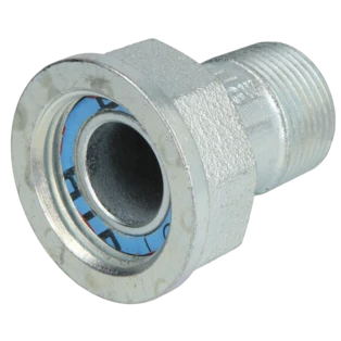 Gasmeter-schroef, 3/4" recht verzinkt