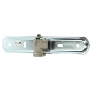 Gasz&auml;hler-Platte f&uuml;r Einrohrgasz&auml;hler 1" schwarz