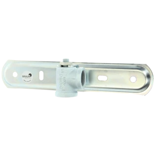 Gas meter plate for one-pipe gas meters 1" galvanised