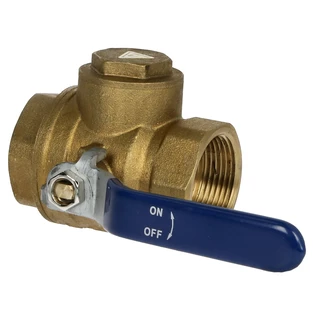 Kugelhahn mit Filter und Magneteinsatz 1 1/4" IG