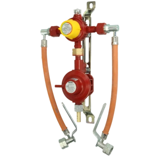 Syst&egrave;me &agrave; 2 bouteilles PS 16 bar, avec vanne de commutation automatique