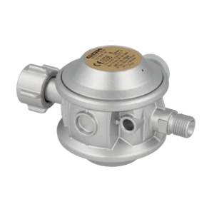 Low-pressure regulator without pressure gauge