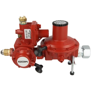 Tankregelaar combinatie PS 25 bar POL x RVS 15, 50 mbar, 12 kg/h