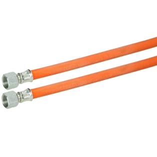 Tuyau flexible moyenne pression G 3/8 LH- &eacute;crou x G 3/8 LH- &eacute;crou x 5000 mm