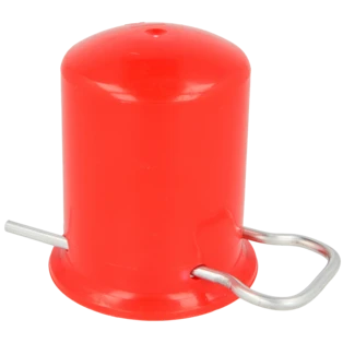 tappo in plastica con staffa di fissaggio bombola gas liquido 5 e 11 kg