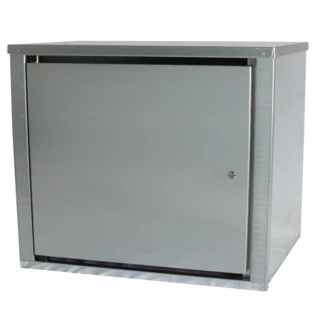 Flaschen-Schrank ohne R&uuml;ckwand f&uuml;r 2 Gasflaschen je 11 kg