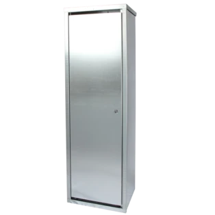 Cylinder cabinet with rear wall for 1 LPG cylinder 33 kg