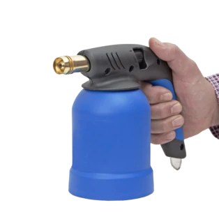 Soldering gun with piezo ignition for 190-gram cartridge