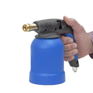 Soldering gun with piezo ignition for 190-gram cartridge