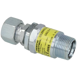 Gasstr&ouml;mungsw&auml;chter AG R 3/4" x RVS 15, 2,5 m&sup3;/h