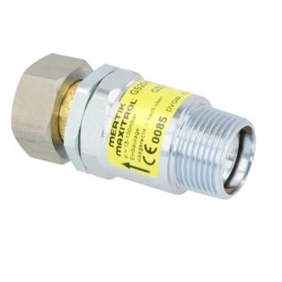GOK Gasstr&ouml;mungsw&auml;chter AG R 3/4" x G 3/4" &Uuml;M, 2,5 m&sup3;/h