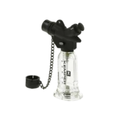 Refillable pocket gas burner with piezo ignition 